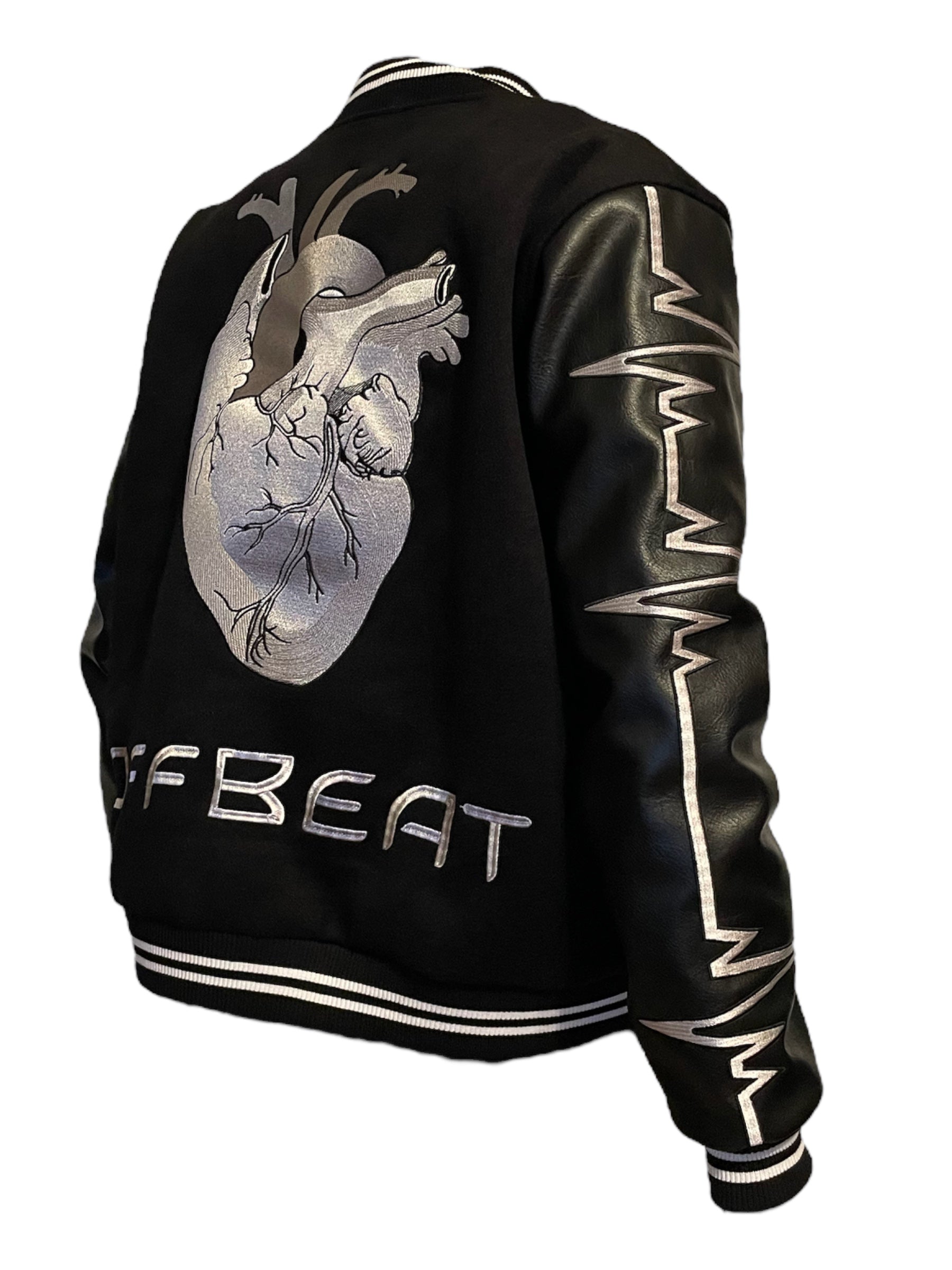 Off Script Jacekt Merch Damaged x Offbeat Letterman Jacket – OffbeatTokyo