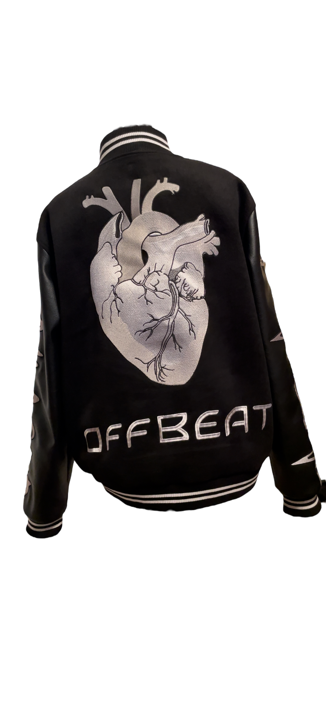 Damaged x Offbeat Letterman Jacket