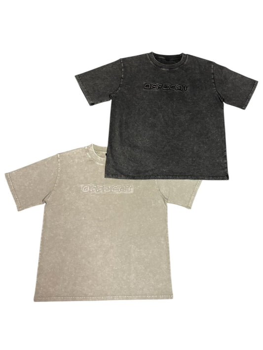 OFFBEAT ESSENTIALS Embossed T-Shirt